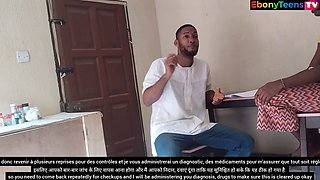 Teen small pussy, fake doctor, milf seduces
