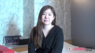 Freaky Japanese Wife Shows Us What Her Shaved Pussy Can Do