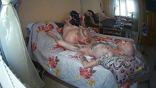 Stepmom does a deep cock sucking on her day off