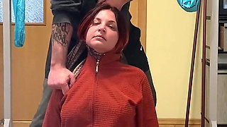 Hanging in Clothes, Breathplay with Scarf