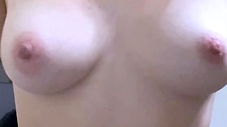 Blonde amateur gives webcam show with toys