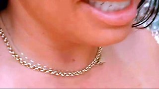 Butt nailed redhead gf rides cock anally outdoor pov