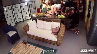 Luna Rival's Steamy Kitchen Tryst Fuels Wild Desire