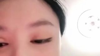 Amateur asian teen licks ass and sucks cock