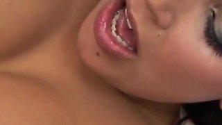 Sunny in the office with wet pussies wanting to be penetrated by hot fingers
