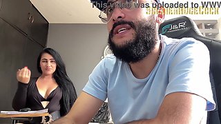After finishing the interview she wants to try my penis - Alessiani69 - SoldierHugeCock