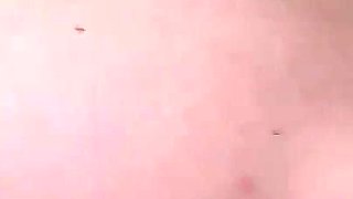 Filming the milf slut as she gives him a pump and he enjoys it
