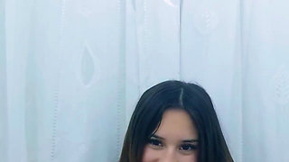 The Lucky Two Fuck Her Who Just Turned 18, She Wants Two Dicks for Her Birthday