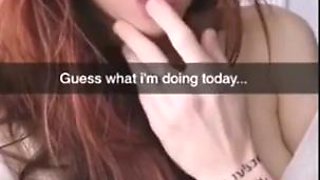 Fingering femdom cheating  slut sends snaps of her sucking stranger s dick and swallowing cum teen snapchat