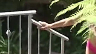 Hot Beach Babe Came to Suck Me Deep Throat