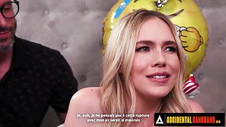 ACCIDENTAL GANGBANG - 5 Males Cheer Up Their Sexy Friend By Gangbanging Her SPANISH SUBTITLES