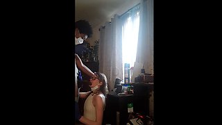 Big ass amateur blonde fucking POV in public