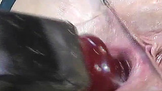 Far Spread Pussy Fucked by Machine 328 E