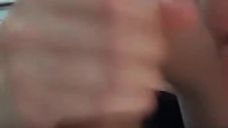19 Yrs Old College Girl Blows a Cock Until He Cums 3 Times and She Swallows