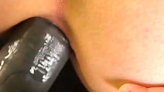 POV Anal Threesome with Tattooed Dick and Thick Goth Babe