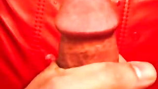 Hand Free Cumshot on Slow Motion