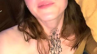Tiny Soaked as Giantess Cums Through Her Tights
