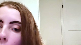 Amateur Facial For Teen Brunette