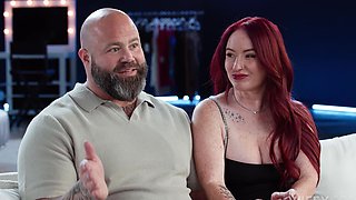 Big black cock for big natural tits in unforgettable threesome