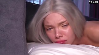 18 Year Old Sluts Tight Ass Gets Oiled Up And Fucked With A Big Cock With Ashby Winter