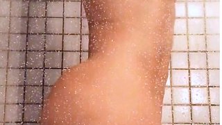 Slim ass Latina enjoys dildo masturbation on webcam