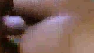 Hot wife squirts while watching porn cc