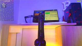Big ass horny babe webcam masturbation