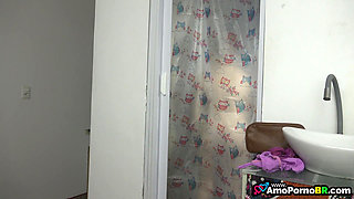 I managed to go there to see my stepdaughter in the shower