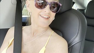 Big tits homemade brunette gets some milk for you.