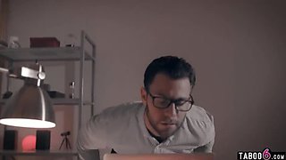 Angela White's Big Natural Tits Cheating Wife Fucks Hardcore - Husband Jealous!