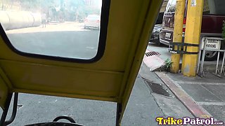 Filipina babe prostitutes herself to fuck a tourist and she's so tight
