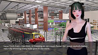 Next door 3D hentai experience with big tits and a little unexpected fun