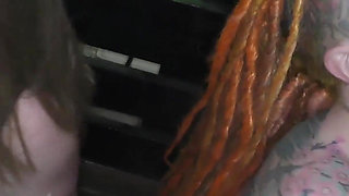 Super Bukkake Party with Piggy and Kitten_2