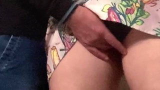 Stranger Challange - I Ask a Stranger to Finger My Pussy in the Subway