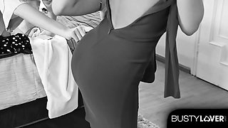 Amber Jayne & Subil Arch's Pussies Destroyed In Thrilling Threesome Action