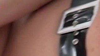 Huge Natural Tits Nympho Slut Takes on Two Fat Dicks in a Wild DP Session