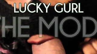Lucky Gurl Mystery the Model - Sloppy Masked POV Blowjob