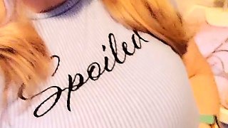 Big boobs milf masturbates with her dildo
