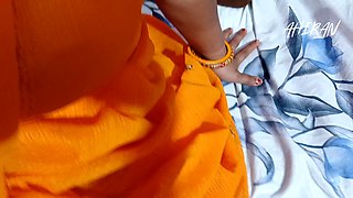 Aahana Sex with Her Husband and Vagina Fucking on Topup Position.