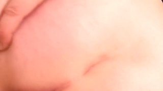 Stepson Rubs His Dick on Stepmom's Ass and She Lets Him Fuck Her on the Bed