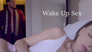 Passionate wake-up sex with sensual and insatiable hottie Kyle Mason