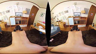 Asian hot chubby mom VR porn