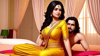 Desi bhabhi Mango Bhabhi stars in wild hentai adventure with AI twists