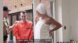 British clip with conquering Sam Bourne and Mackenzie Page from Mature 4k