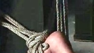 Fetish bdsm anal dildo play