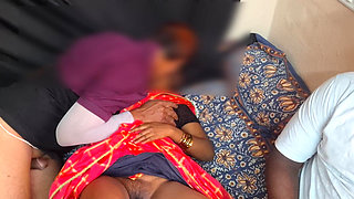 Indian Tamil Wife Threesome with Husband and His Brother Part 2