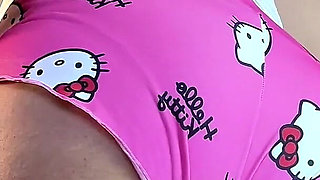 Chubby Domme in Pajamas Farting and Teasing Her Slave