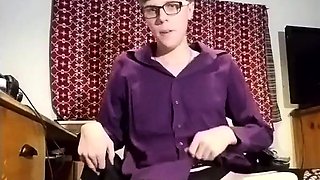 Sissy Femboy Cums Hard