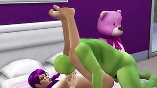 SIMS PIXIE SLUT GETS HER TITS SUCKED AND SLURP BY HARD HORNY OGRE SLIDING WARM DICK IN AND OUT