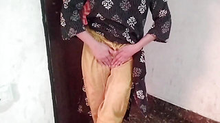 Naughthy girl was left in the hostel itself.